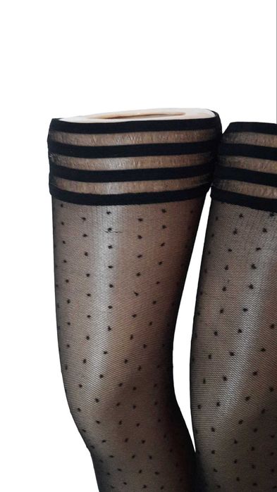 Pończochy samonośne  3/4