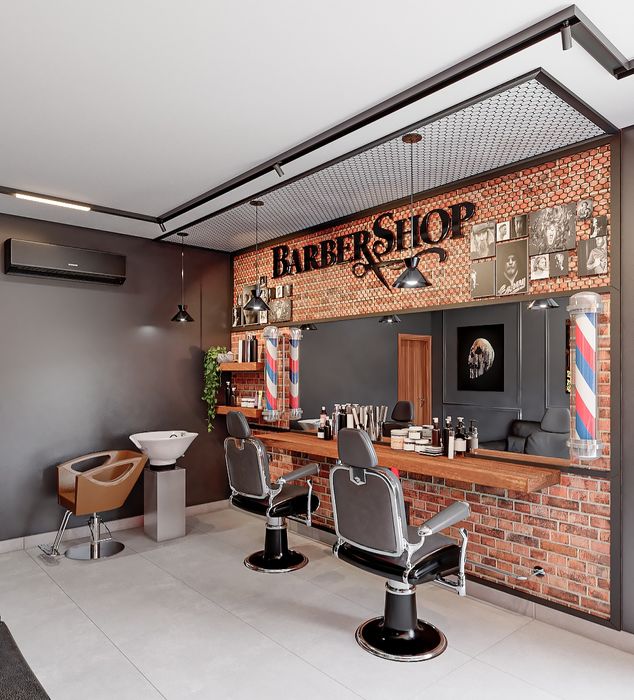 Barbearia em Ferreiras cede duas cadeiras para explorar à comissão