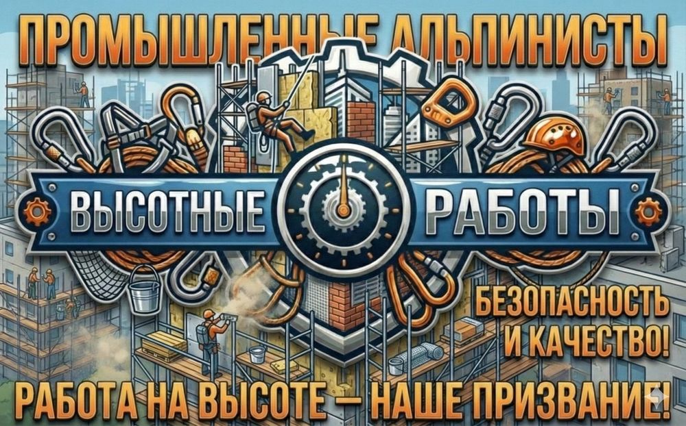 Утепление стен / Фасадов/ Балконов. Уберем ГРИБОК и СЫРОСТЬ. Альпинист