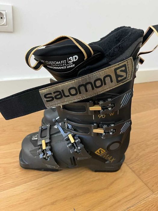 Salomon S/MAX 90W Ski Boots + Boot Bag