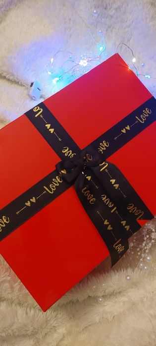 Walentynki prezent dla niej box prezentowy bielizna  bransoletka