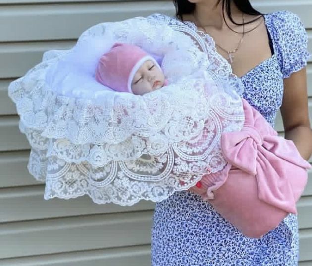 Зимний Конверт на выписку