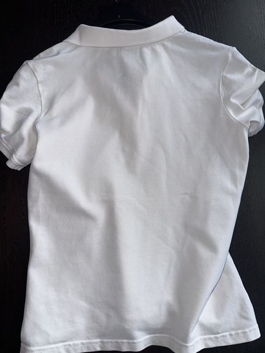 Śmietankowo biała koszulka polo 4F xs