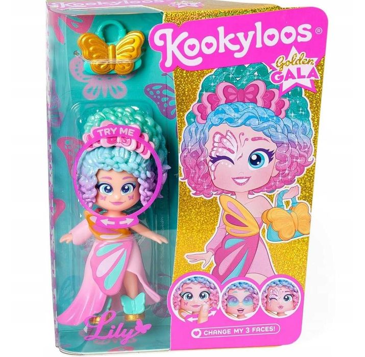 Kookyloos Laleczka z akcesoriami Golden Gala Lily