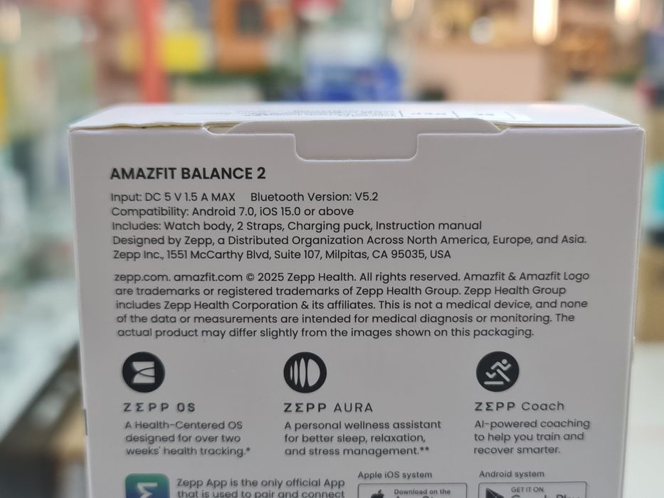 Нові Amazfit Balance 2 Black