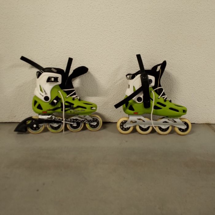 Rolki Roleblade zielony białe