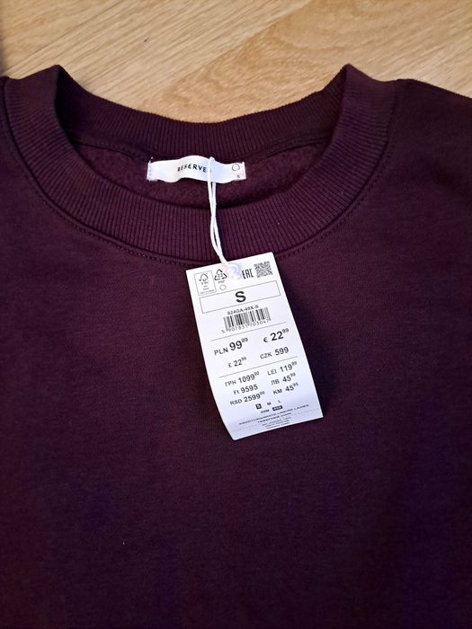 Nowy dres śliwka RESERVED