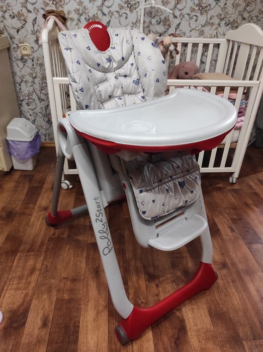 Стільчик для годування Chicco Polly 2 Start (з народження до 3 років)