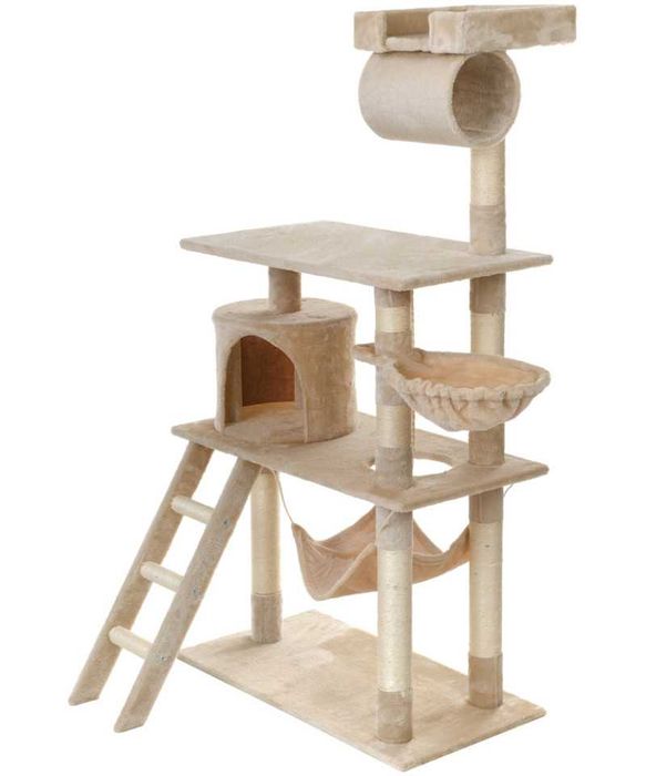 Drapak dla kota z hamakiem