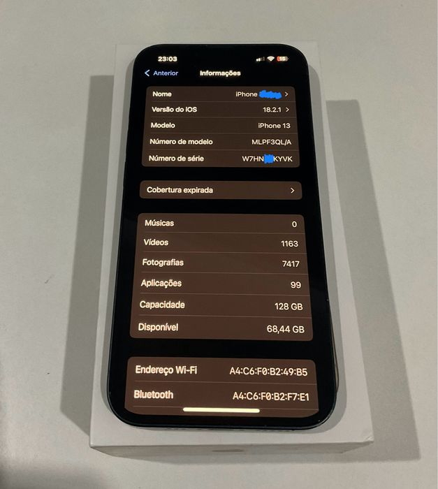 iPhone 13 128gb Muito bom estado!