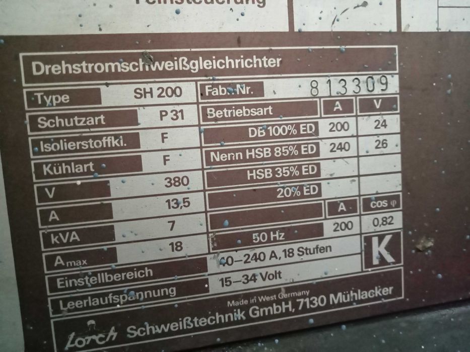 Spawarka migomat 200A