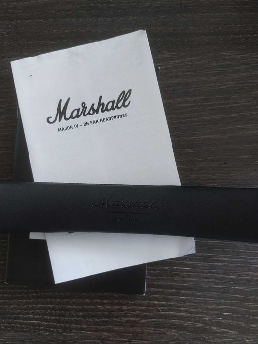 Słuchawki Marshall Major IV 4 Bluetooth + NOWE PODUSZKI I PASEK