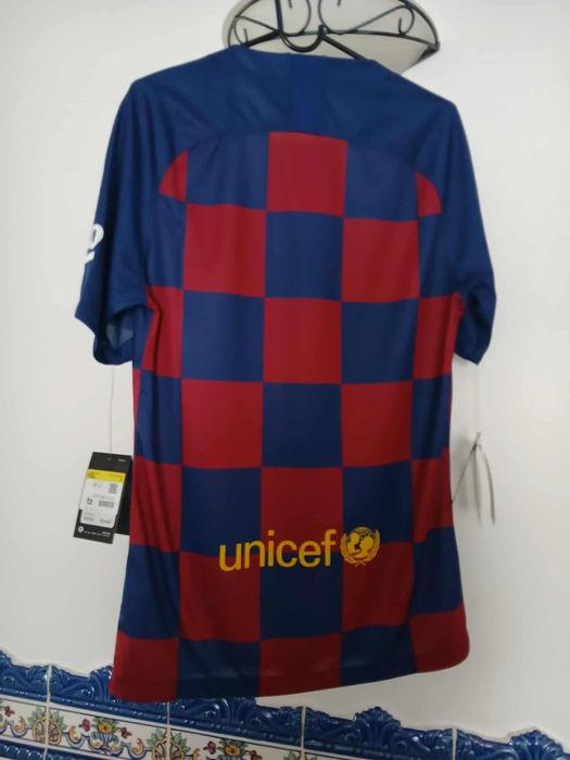 Camisola Oficial FCB Barcelona La Liga nike S futebol espanha