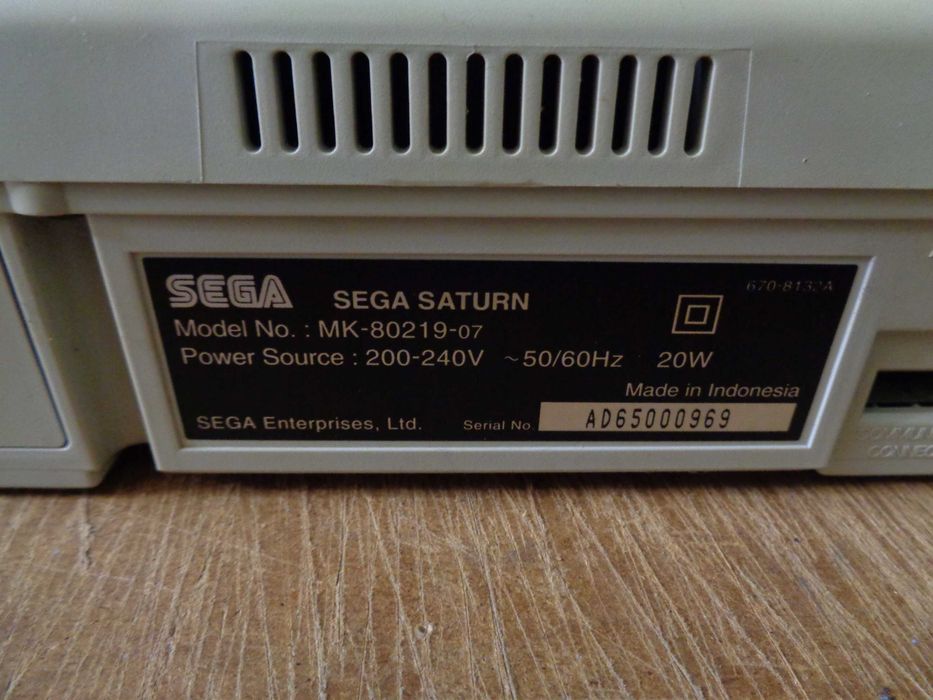 [Usado] Consola Sega Saturn Japonesa com Fenrir ODE e SaturnTray