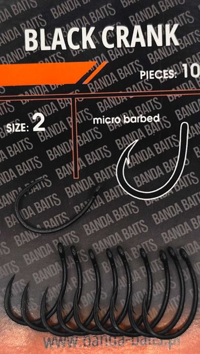 Haczyki Black Crank nr2