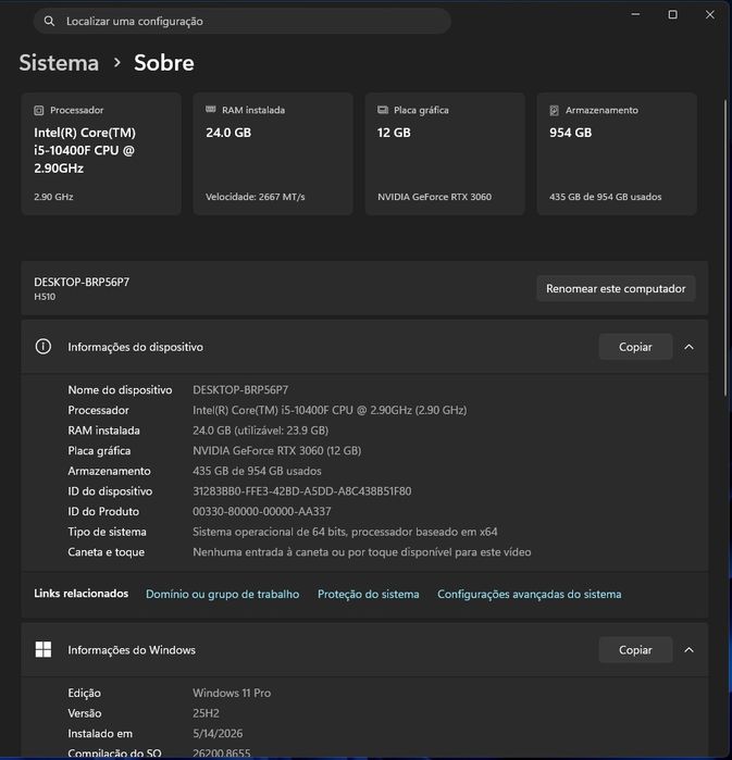 Pc Gamer à venda