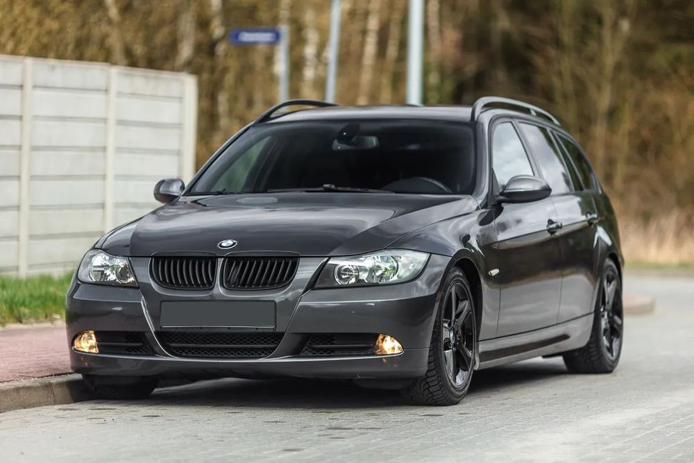 BMW Seria 3 Klimatronic, Skóry, Czarny Sufit, Śliczne Alu, 2007r. OKAZJA !!!