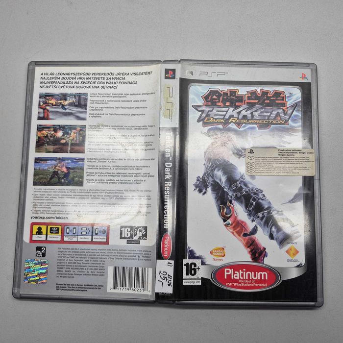 Gra PSP Tekken Dark Resurrection; Komis Jasło Igielna
