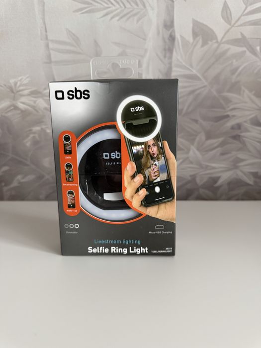 Lampa pierścieniowa do nagrywania, selfie SBS