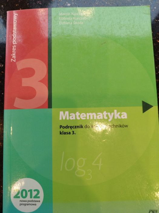 Matematyka klasa 3