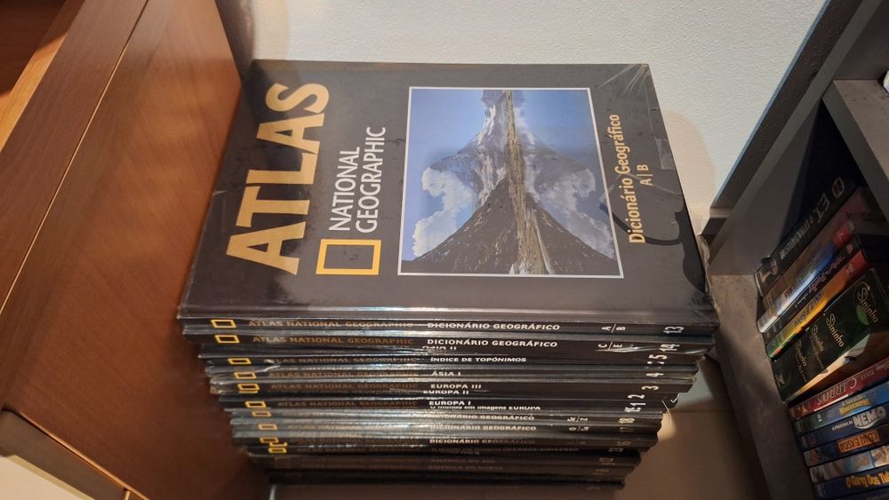 Coleção Atlas National Geographic