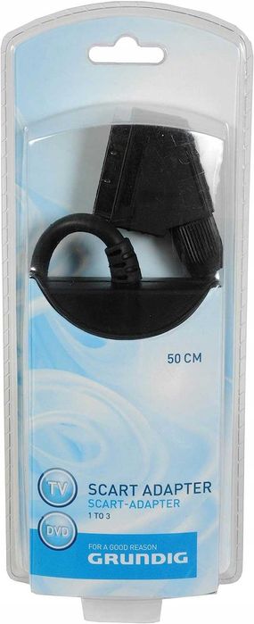 ADAPTER Scart 50 cm Grundig 51081 NOWE A291