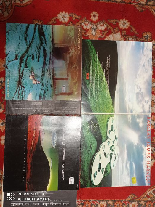 Пластинки английской группы Барклай Джеймс харвест, три альбома ,, мое