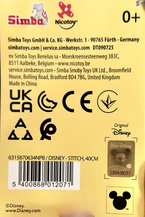 Pluszak Disney Stitch Simba
