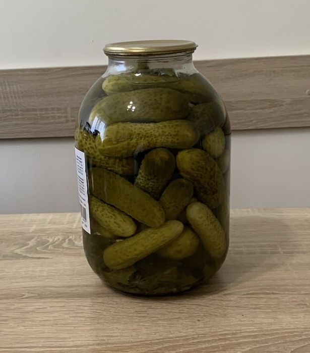 Огірки консервовані 3л Кабачки Помідори консервовані 3л