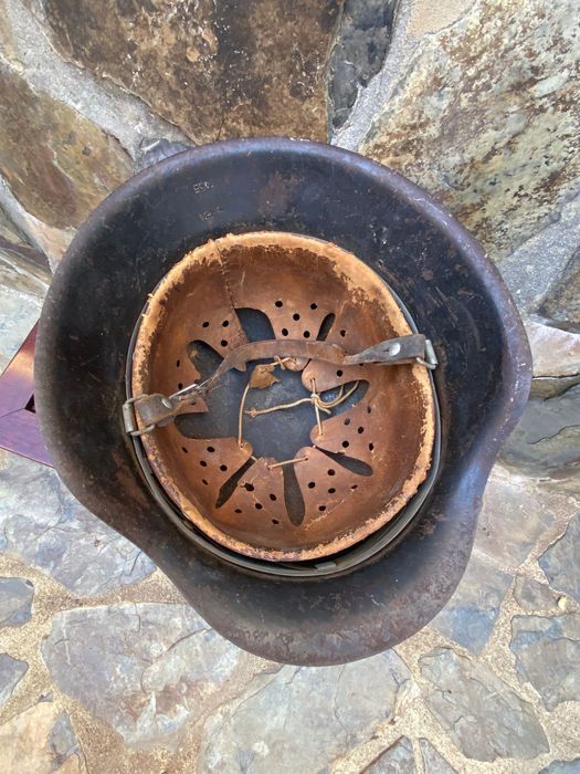 Capacete Nazi Segunda Guerra Mundial Alemão Original