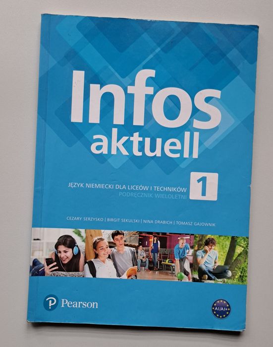 Zestaw Podręcznik + zeszyt ćwiczeń Infos aktua 1