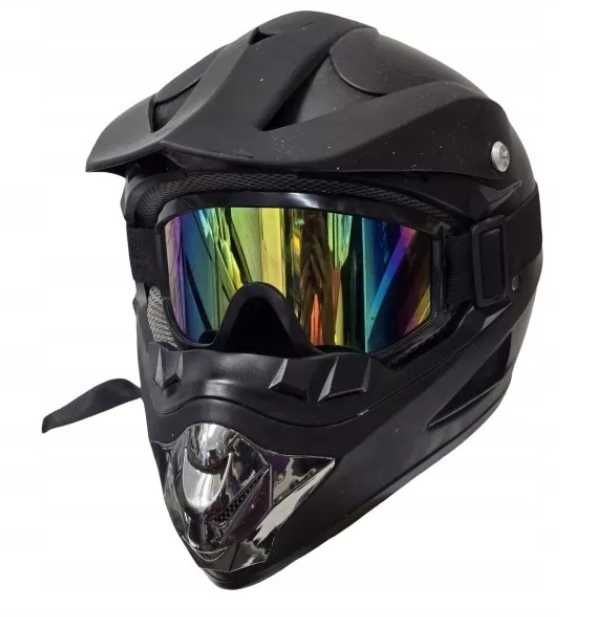 Kask Crossowy typu enduro DOT FMVSS 218