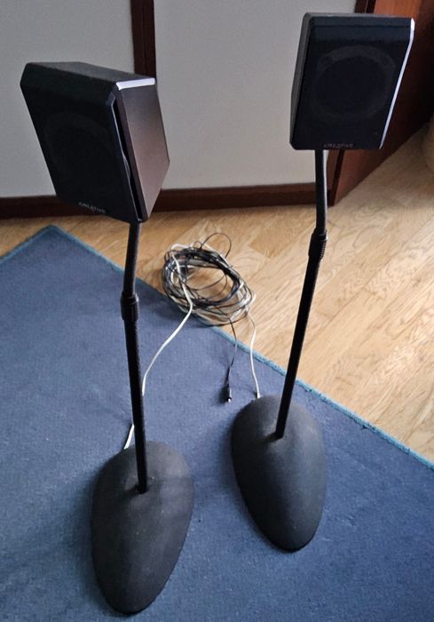 Colunas de som em óptimo estado, não são de computador