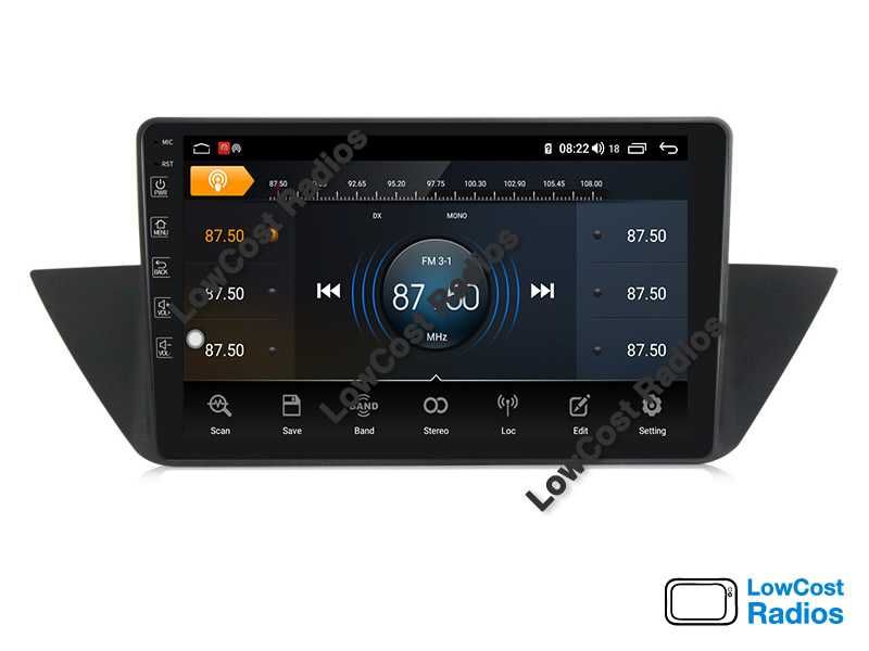 *(NOVO) Auto Rádio GPS ANDROID 15 - 10 Polegadas BMW X1 (E84) | GPS USB APPS WIFI | CARPLAY • ANDROID AUTO