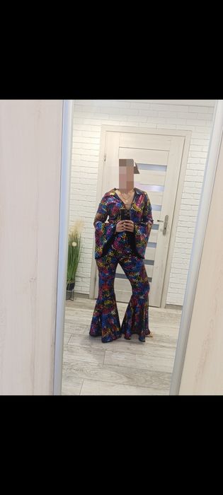 Stylowy kombinezon lat 70/80