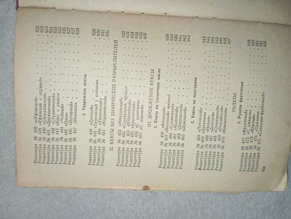 Рецептуры на торты,пирожные,кексы и рулеты