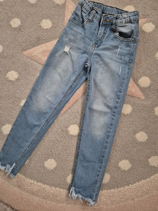 Jeans coccodrillo 116 mięciutkie