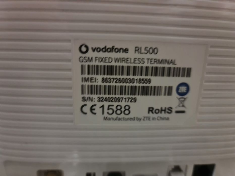 ТЕРМИНАЛ фиксированной безпроводной GSM связи Vodafone RL500