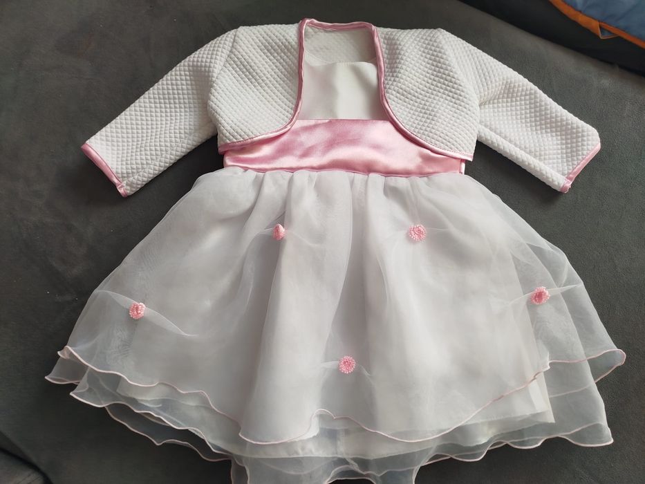 Sukienka do Chrztu Św, rozm 62/68