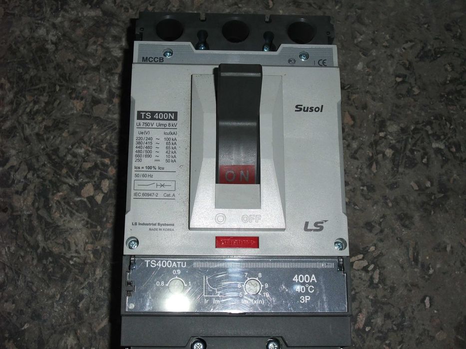 Автоматический выключатель, автомат, LS. Susol. TS400N. 400а,