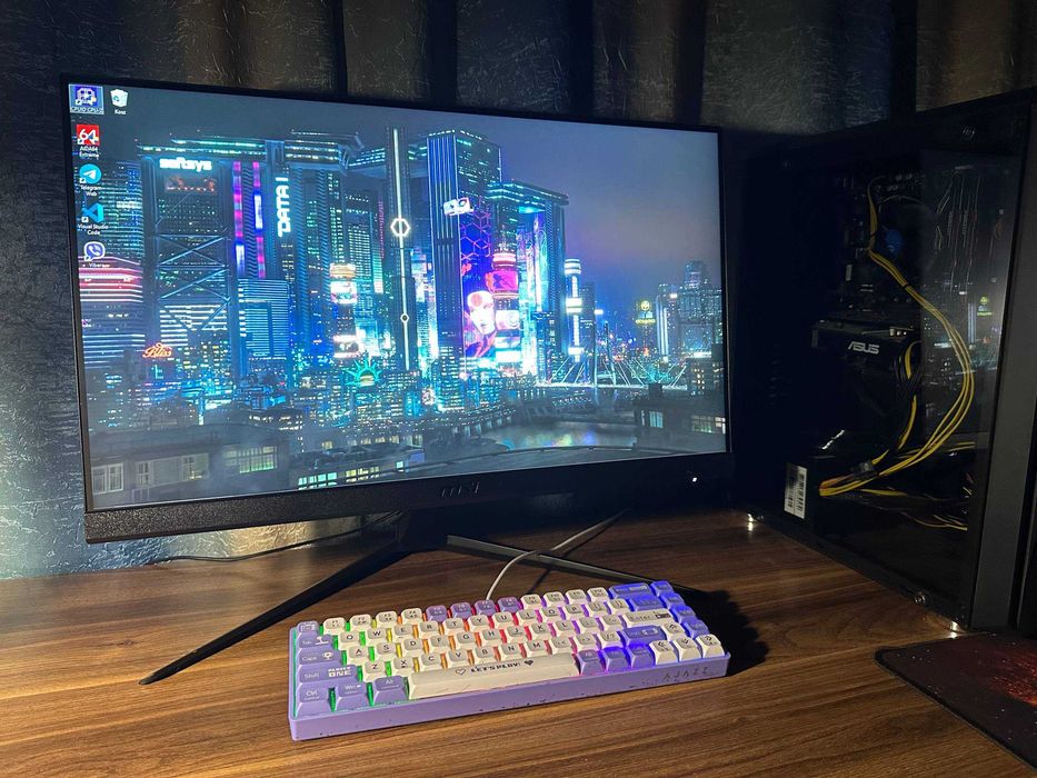 Монітор MSI Optix G2412V / 1920x1080 FHD IPS / 100Hz / 1ms/ 23.8"