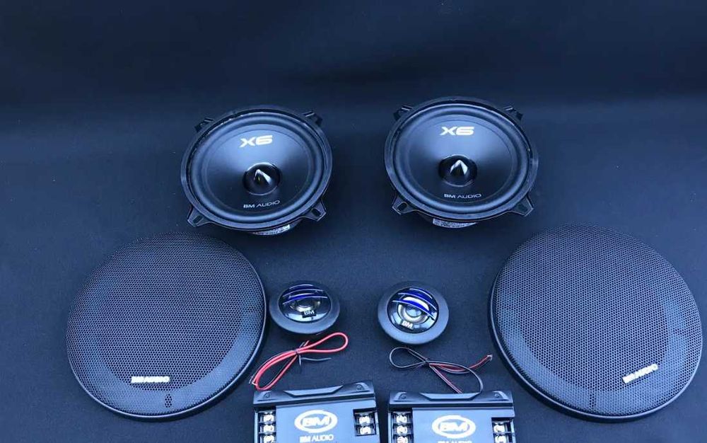 13см компонентні динаміки boschmann 200w автозвук пищалки