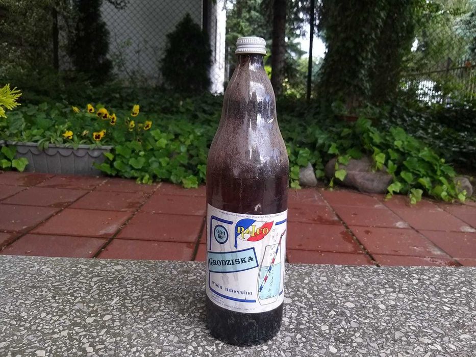 Woda Grodziska RALCO + 3 Skrzynki (22 butelki, 1 PEŁNA) Vintage