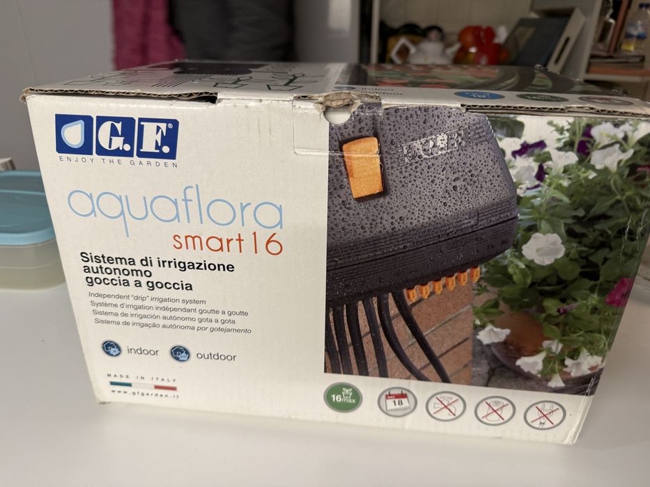 Sistema irrigação gota a gota AQUAFLORA SMART 16