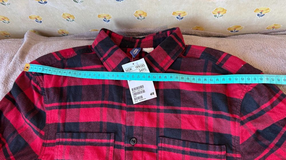 Koszula męska flanelowa, Divided, rozmiar S-nowa z metką.