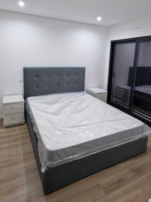 Camas De Casal Estofadas Top Luxo 199€ Disp Em Várias Cores! 190x140m!