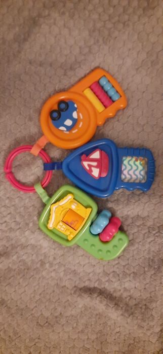 Zawieszka  grzechotka klucze Fisher Price