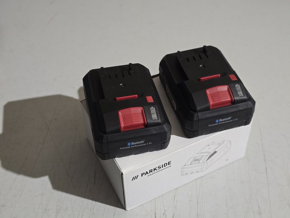 2 - baterias 20v 4ah smart parkside performance