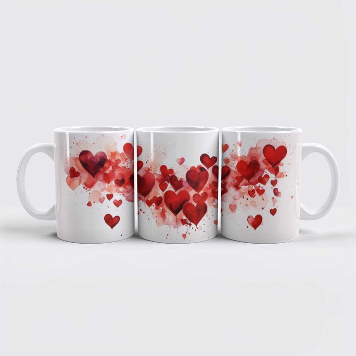 Kubek pełen miłości – pij swoje uczucia z rana! ROCZNICA, WALENTYNKI