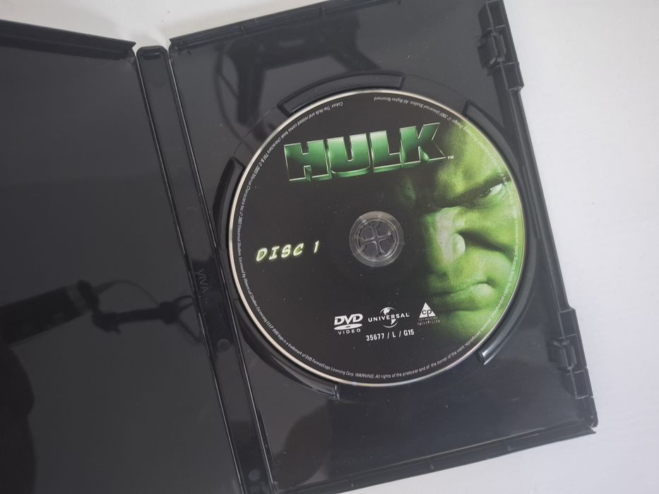 Hulk DVD Marvel Eric Bana